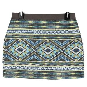 American Eagle Skirt Womens 2‎ Bottoms Cotton Stretch Waist Short Mini Woven